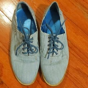 Report Blue Jean Shoes Size 8